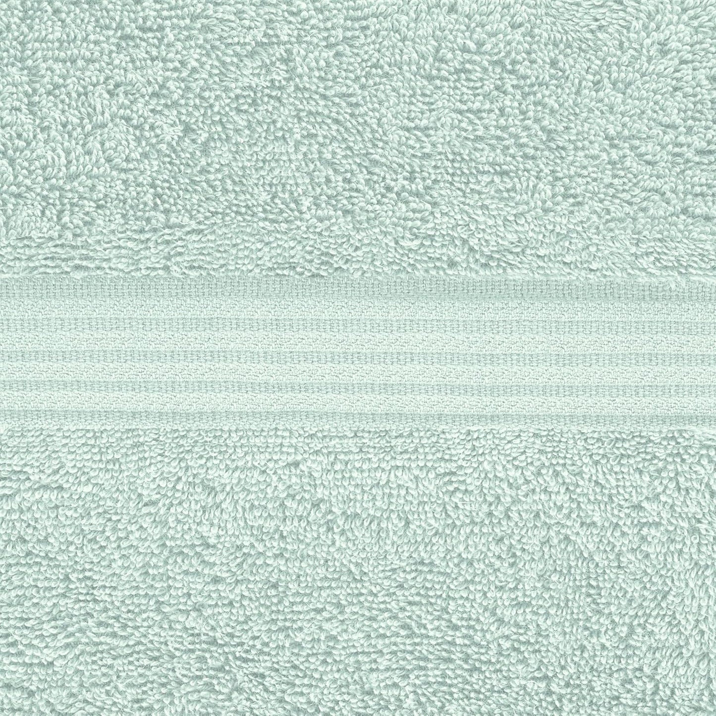 American Veteran Towel, 100% Cotton Turkish Washcloths for Bathroom Essentials 4 Pack, Soft Absorbent Wash Cloths Quick Drying Small Towels Washrags, Mint Green