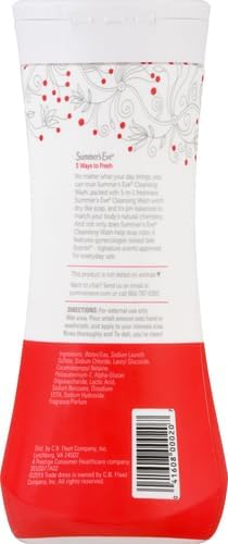 Summer's Eve Blissful Escape Daily Refreshing All Over Feminine Body Wash, Removes Odor, Feminine Wash pH Balanced, 15 fl oz (Pack of 2)