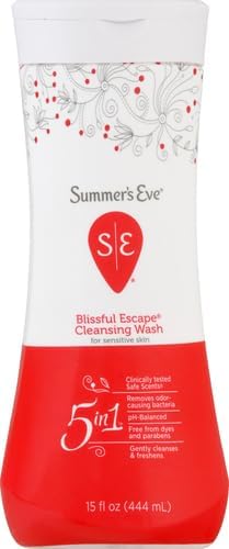 Summer's Eve Blissful Escape Daily Refreshing All Over Feminine Body Wash, Removes Odor, Feminine Wash pH Balanced, 15 fl oz (Pack of 2)