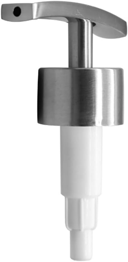 FRCOLOR Dispenser Pump Head Steel Soap Pump Replacement Stainless Steel Soap Dispenser Pump Dispenser Replacement Pump Shampoo Pump Replacement Rust Proof Lotion Liquid Bottle Push Type
