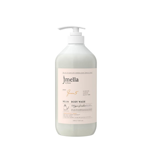 jmella in france Queen5 Body Wash -luxury fragrance Made by French Performer- Chemical free Free From 7 kinds of Paraben-33.8 FLoz
