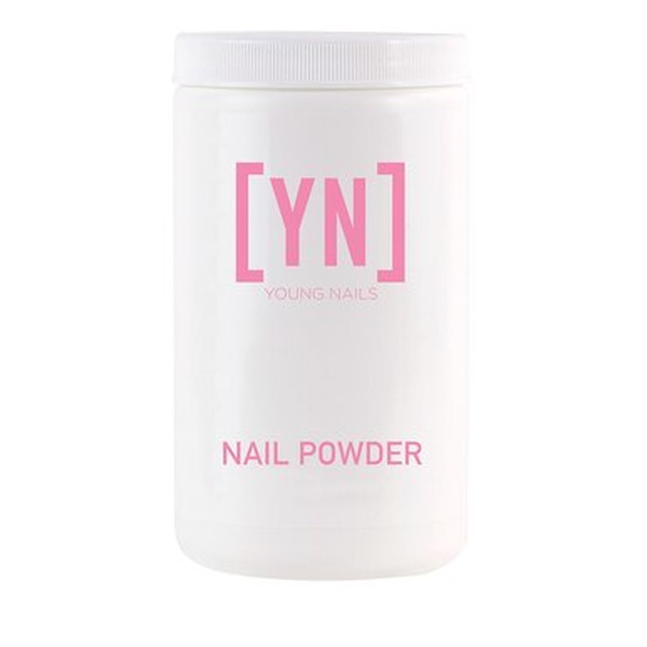 Young Nails Acrylic Core Powder - Self-Leveling Acrylic Nail Powder, Clear Nude Pink White Acrylic Powder for Nail Extenstion, Professional Grade, Superior Adhesion, Color - White, 660g