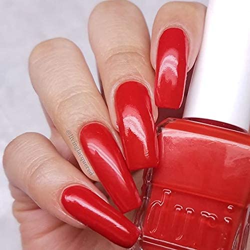duri Nail Polish, 782 Hear Me Roar, Striking Red, Full Coverage, Glossy Finish, 0.45 Fl Oz