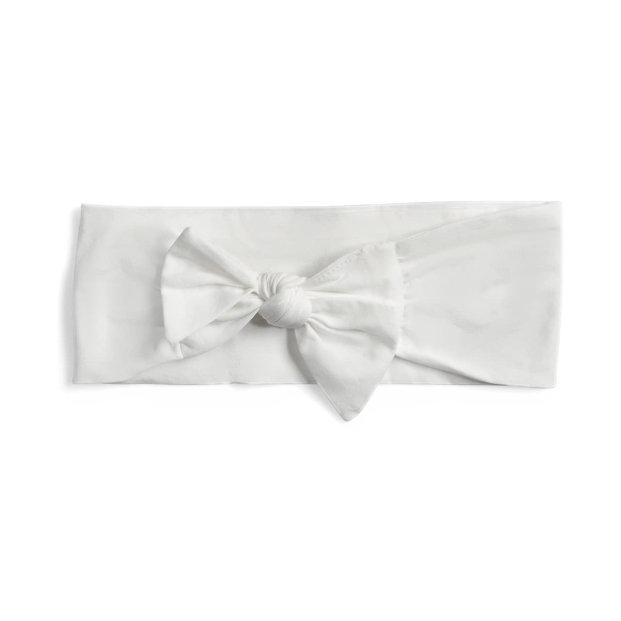 Kitsch Eco-Friendly Adjustable Bow Headband for Women | Stylish Cotton Hair Band & Head Tie for Girls, 2pc (Sand)