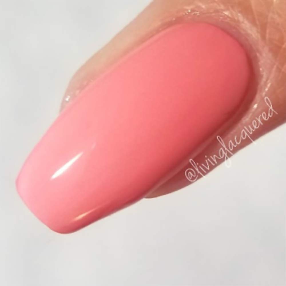 duri Nail Polish, 773 Dinner Date, Coral Pink, Full Coverage, Glossy Finish, Quick Drying, NEW Brush, 0.45 Fl Oz
