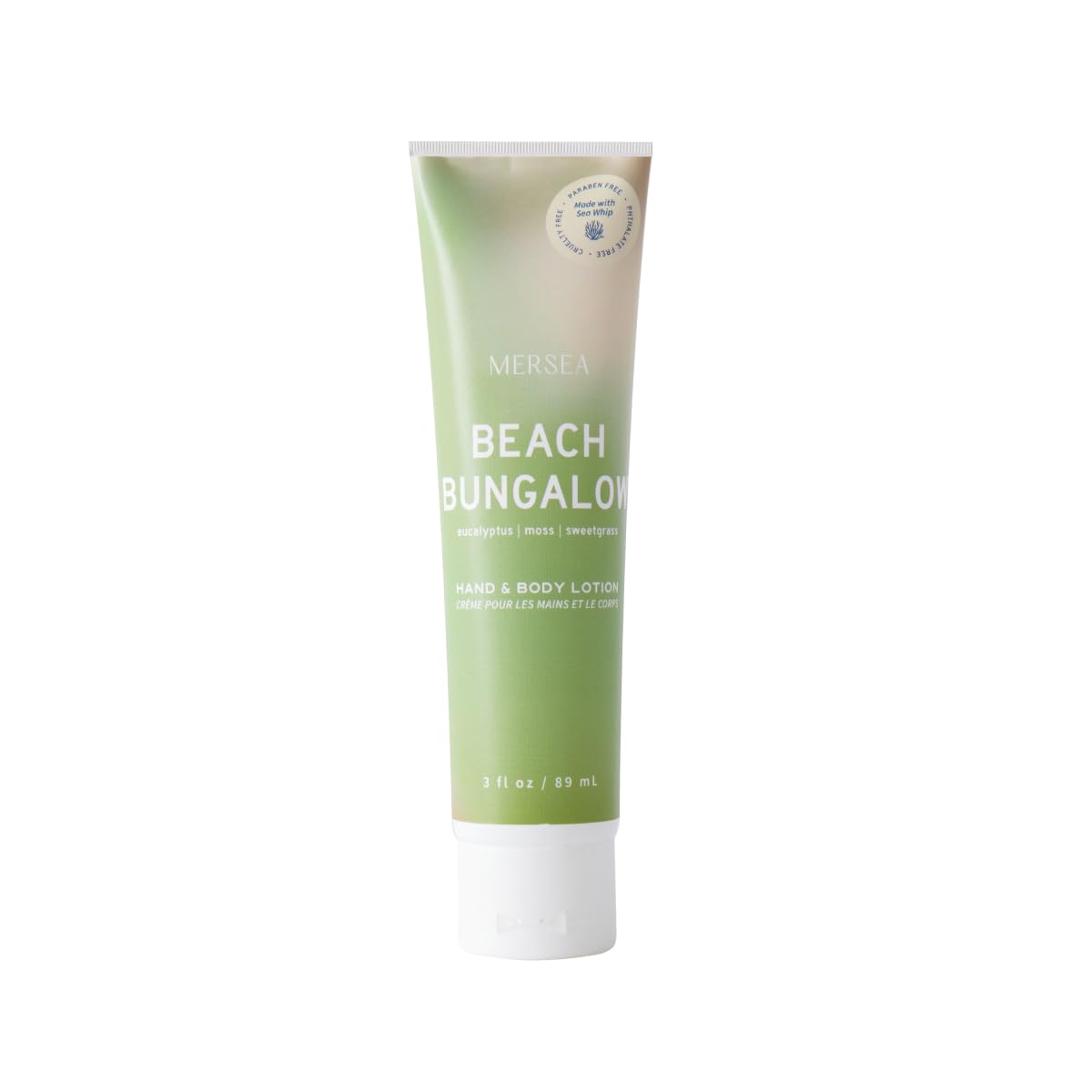 MERSEA Beach Bungalow Sea Whip Hand and Body Lotion, Scented Travel Lotion (3 oz)