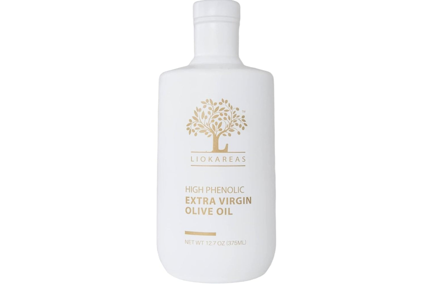 Rx High Phenolic Extra Virgin Olive Oil – Cold Pressed, Rich in Oleocanthal, Naturally High in Antioxidants, Bold Flavor – 375mL Bottle