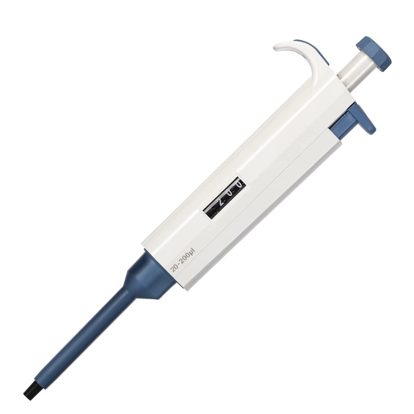 Micropipette 20-200ul, Adjustable Pipettor for Laboratory, Single Channel Lab Pipette,Half-Autoclavable