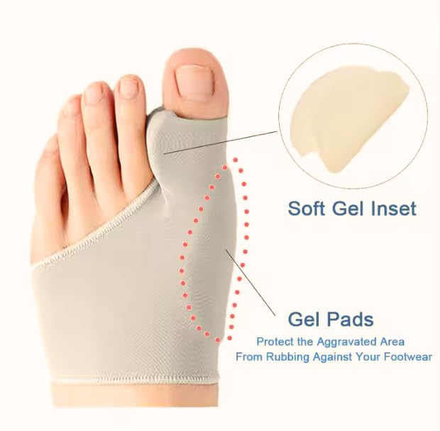 2-in-1 Foot Care Kit – Toe Correctors for Women and Men & Metatarsal Pads – Ball of Foot Cushions for Heels, Toe Separators for Alignment, Blister Prevention, Forefoot Pain Relief Bundle