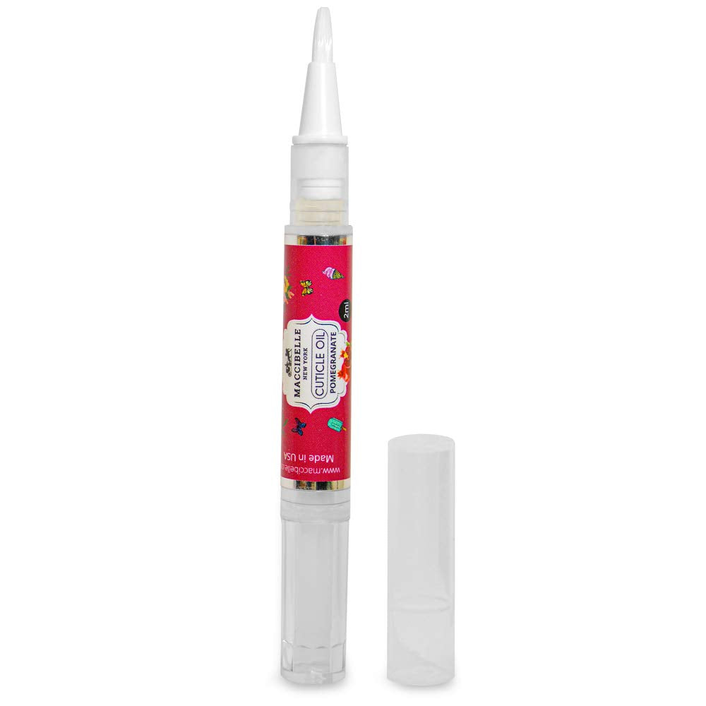 Maccibelle Pomegranate Pure Cuticle & Nail Oil Pen 2ml Heals Dry Cracked Cuticles.