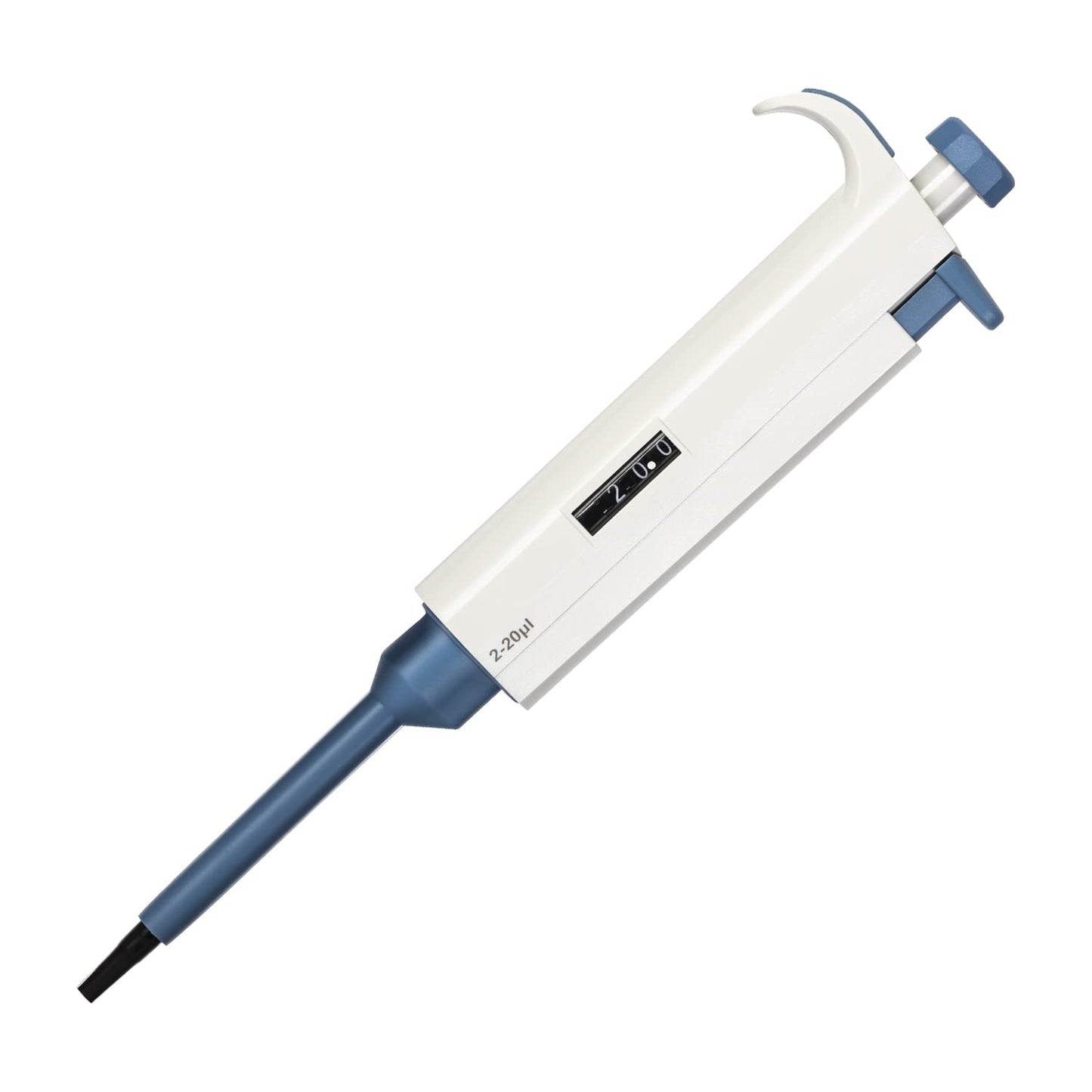 Micropipette 2-20ul, Adjustable Pipettor for Laboratory, Single Channel Lab Pipette,Half-Autoclavable
