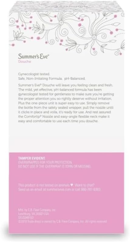 Summers Eve Douche Twin 4.5 Fl Oz Island Splash (Pack of 4)