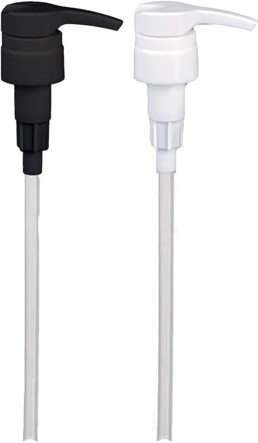 Universal Shampoo/Conditioner Dispenser Pump for Bottles, Leak Proof, Pump Top Fits 1 L/33.8 oz Bottles, 28/410 Neck Size, (Variety Pack of 2)