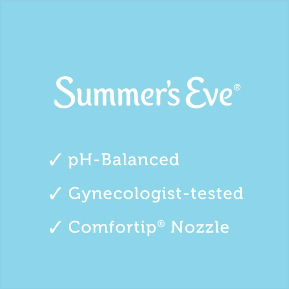 Summer's Eve Feminine Cleansing Douche, Variety Pack, Island Splash (4ct), Extra Cleansing Vinegar and Water (4ct) (2 of each)