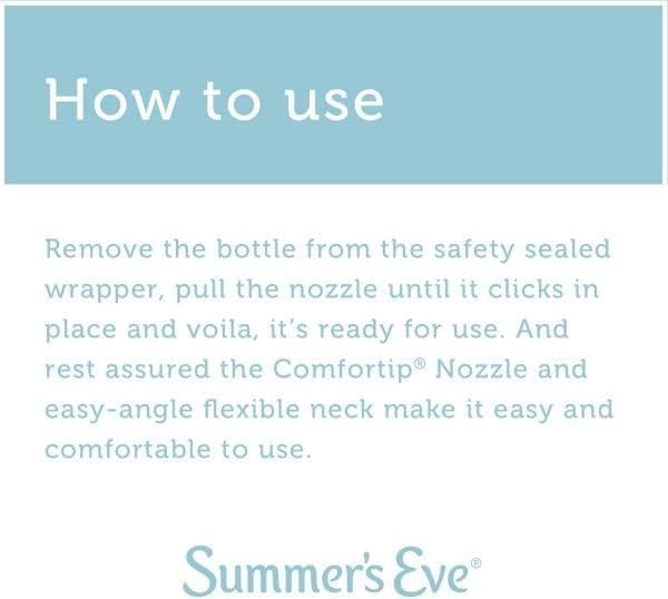 Summer's Eve Douche, Extra Cleansing Vinegar and Water, 4.5 Fl Oz, 4 Ct. (Pack of 3)