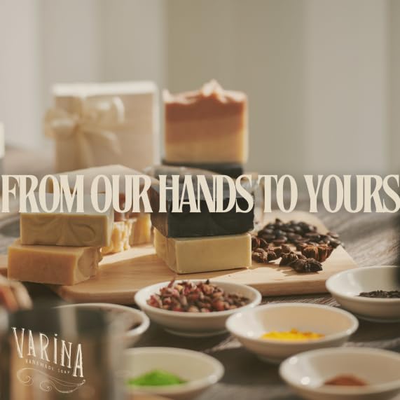 Varina Patchouli Lavender Soap - Gentle Cleansing for Sensitive Skin, Earthy Scents - 3 Pack - Goat Milk Soap