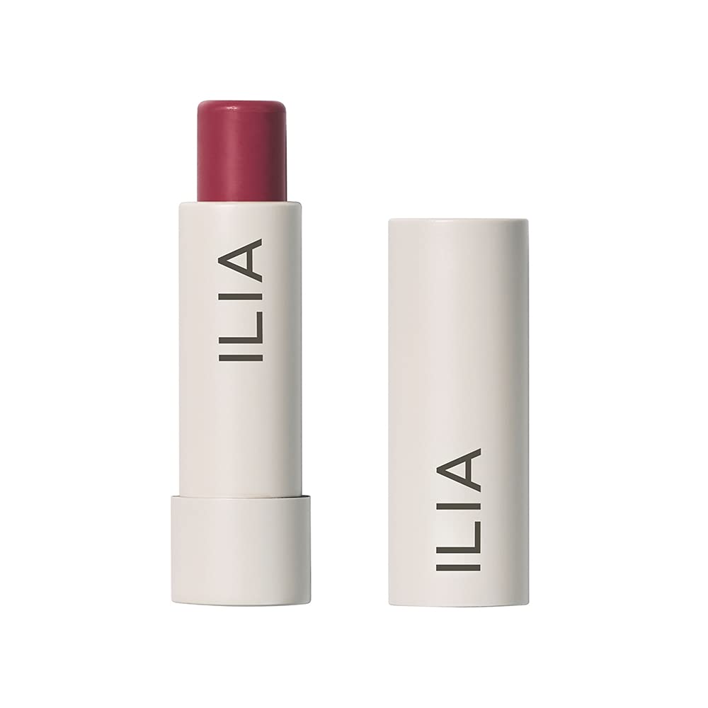 ILIA - Balmy Tint Hydrating Lip Balm | Buildable Lip Color + Soft Shine | Nourish + Moisturize with Shea Butter & Rosehip Seed Oil | Vegan, Clean, Cruelty-Free Makeup (Lullaby, 0.15 oz | 4.4 g)