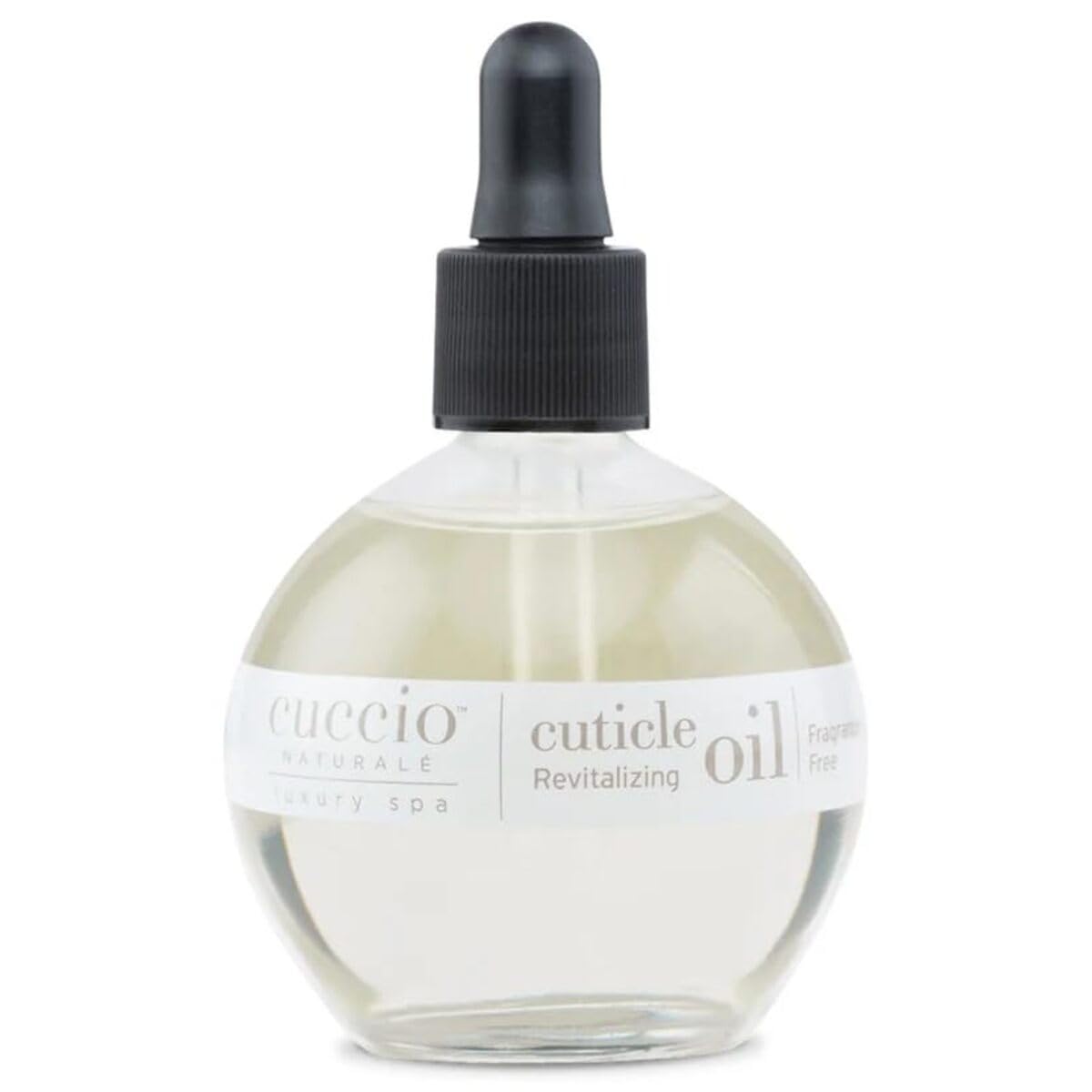 Cuccio Naturale Revitalizing Cuticle Oil - Hydrating Oil For Repaired Cuticles Overnight - Remedy For Damaged Skin And Thin Nails - Paraben/Cruelty-Free Formula - Fragrance-Free - 2.5 Oz