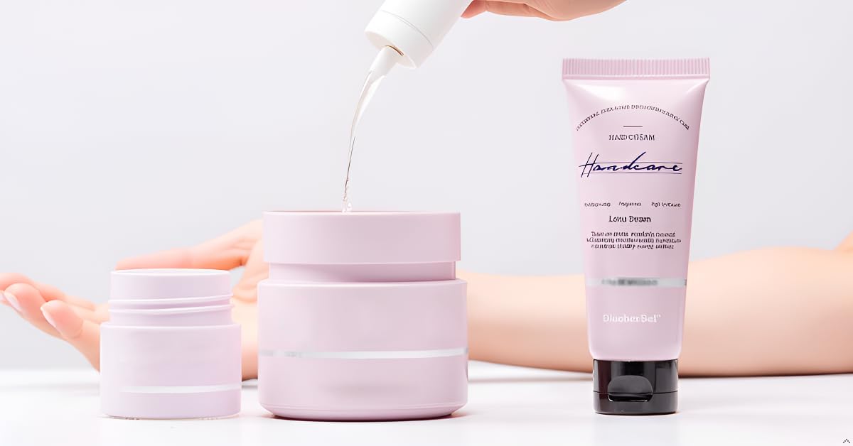 6 Pack Travel Size Hand Cream Set - 1 oz Moisturizing Lotion for Dry Cracked Hands, Lotus Dream Scented Hand Lotion Gift for Women, Nurses, Teachers, Bridesmaids Gifts