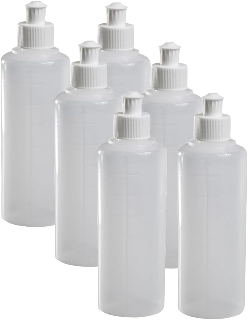 Perineal Squirt Bottle, Postpartum Lavette Irrigation Peri Wash Bottle, Refillable Cleansing Bottles for New Moms, Hemorrhoids or Bidet Use (6)