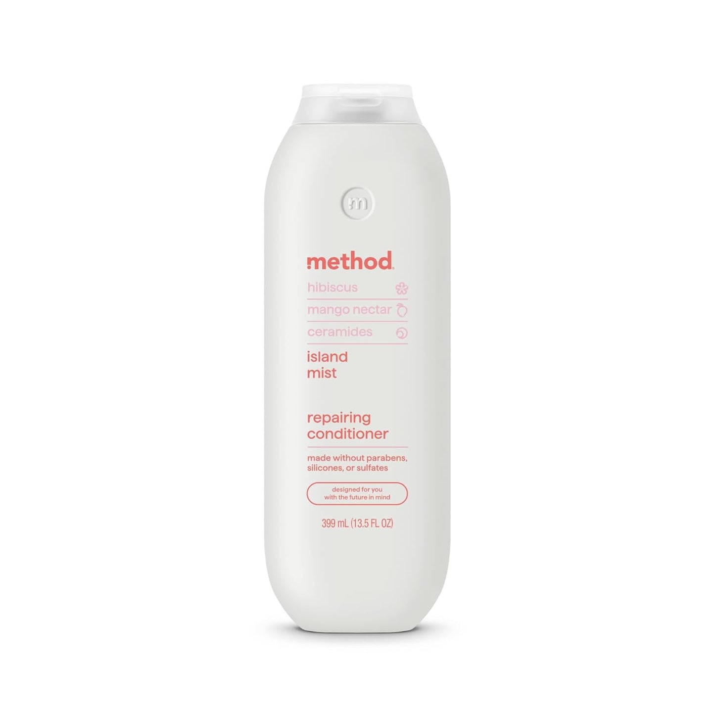 Method Repairing Conditioner, Island Mist, Hibiscus + Mango Nectar + Passion Fruit notes, 13.5oz