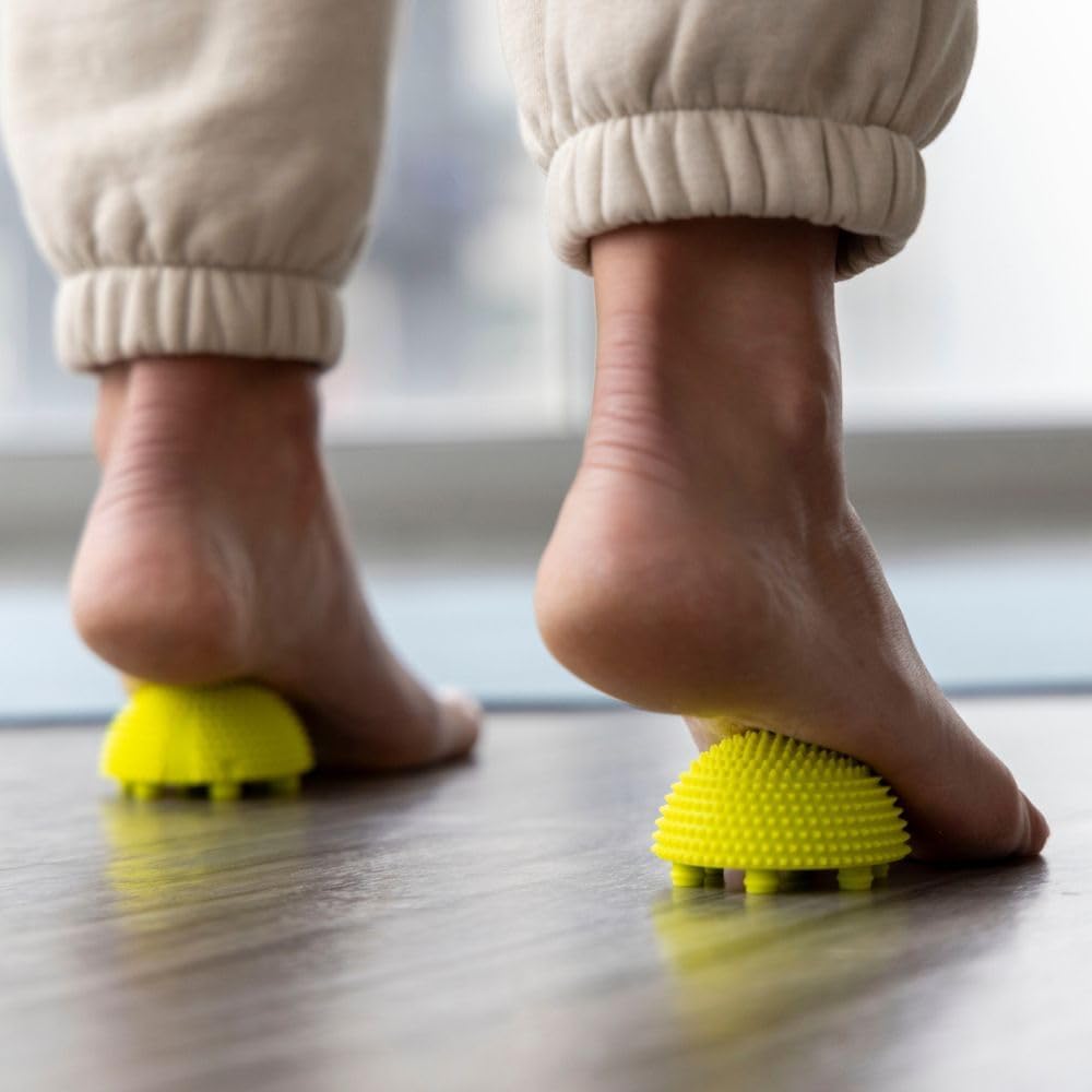 NABOSO Original Neuro Ball - Neuroscience-Based Textured Foot Massage Ball, Professional Myofascial Release Tool for Plantar Fasciitis Relief and Recovery