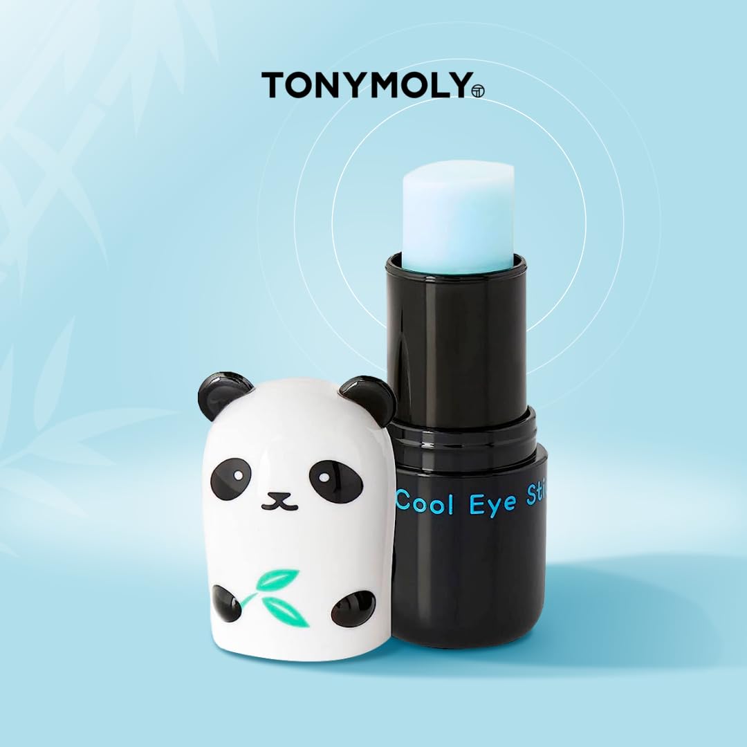 TONYMOLY Panda’s Dream So Cool Eye Stick – Cooling Hydrating Eye Cream for Puffiness & Tired Eyes with Bamboo & Glacial Water, K-Beauty Skincare