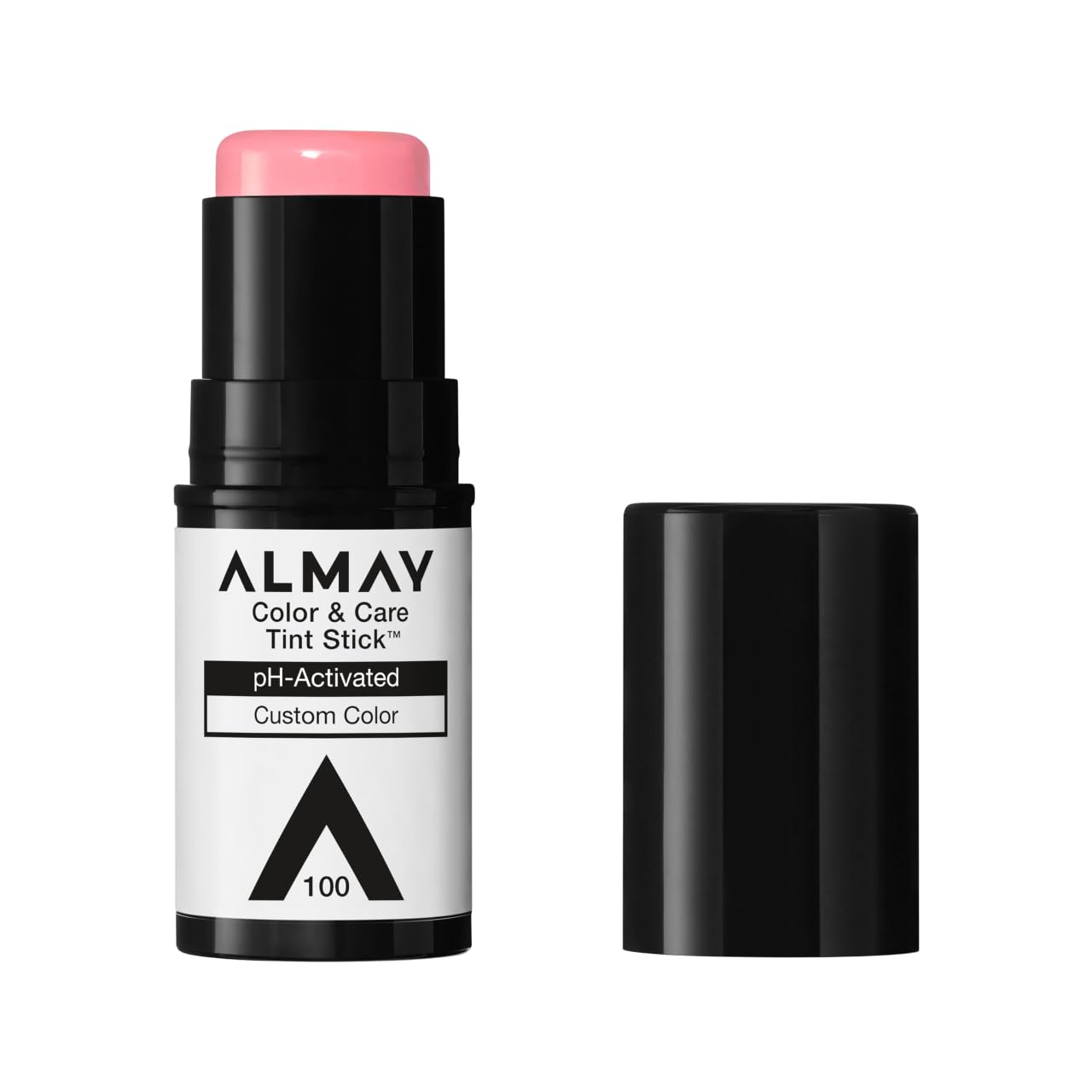 Almay Lip and Cheek Tint, Color & Care Tint Stick, Multi-Use Moisturizing Blush and Lip Color, Dewy Finish, 100 Natural Flush, 0.25 oz
