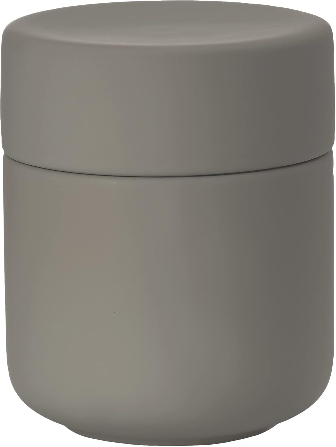 Zone Denmark Ume Taupe Cosmetic Jar - Elegant and Functional Storage Solution for Your Beauty Essentials, Infusing Scandinavian Design into Your Vanity Space - Beige (Taupe)