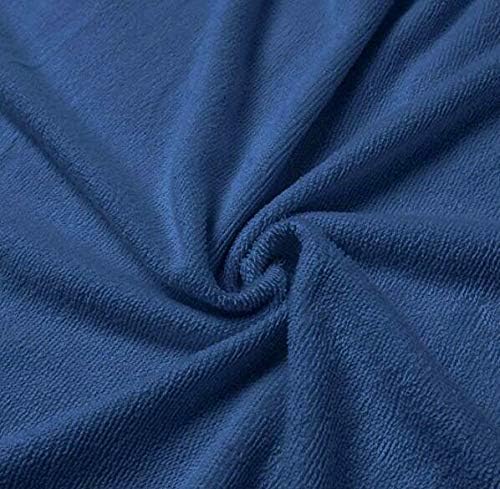 Veseacky Women Bath Wrap Towel for Womens Shower with Pocket Adjustable Spa Robe & Facial Headband