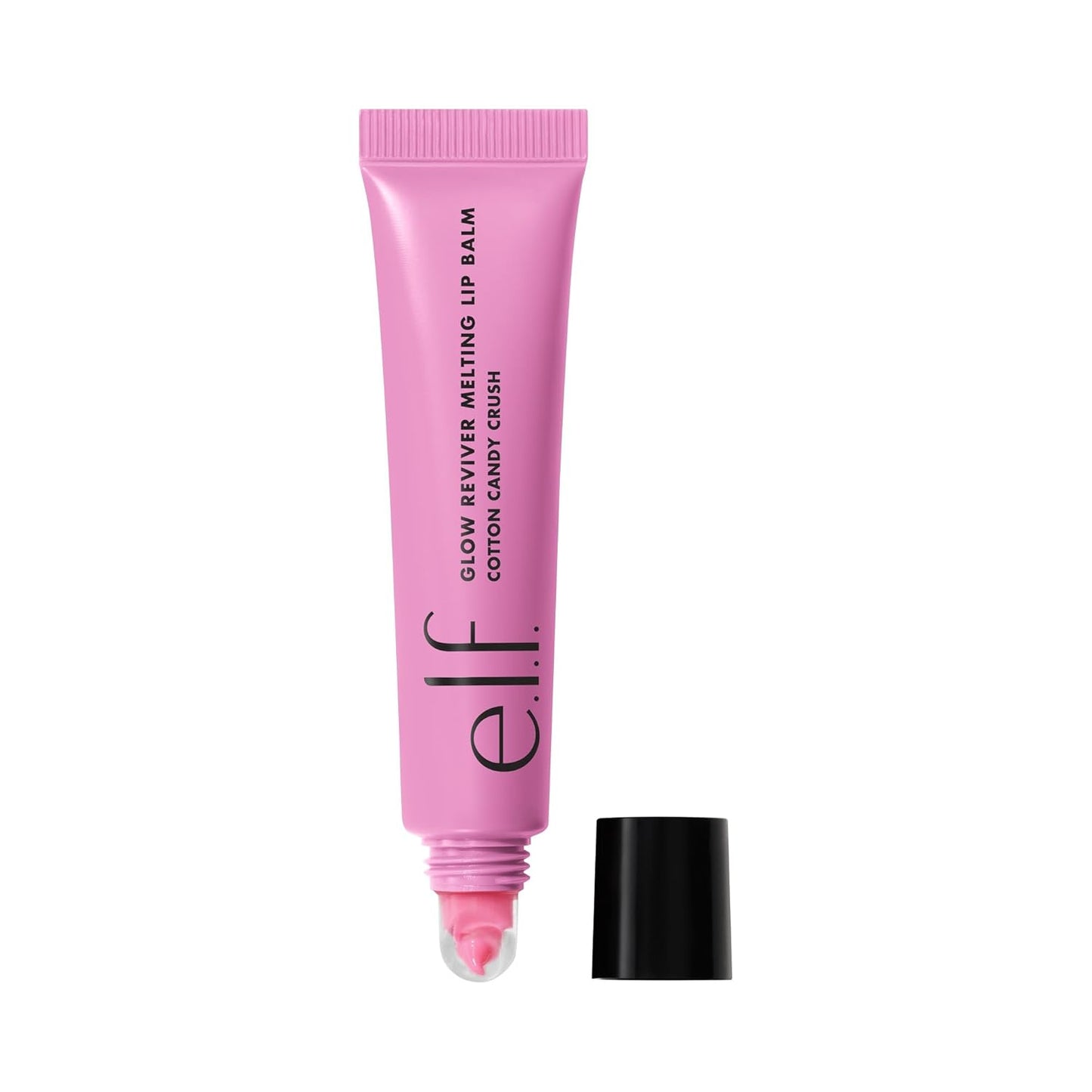 e.l.f. Glow Reviver Melting Lip Balm, Hydrating Tinted Lip Balm For A Glossy Finish & Soft, Supple Lips, Vegan & Cruelty-Free, Cotton Candy Crush