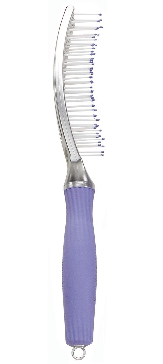 Olivia Garden Finger Brush Scalp-Hugging & Vented Paddle Hair Brush FB-SM (Small)