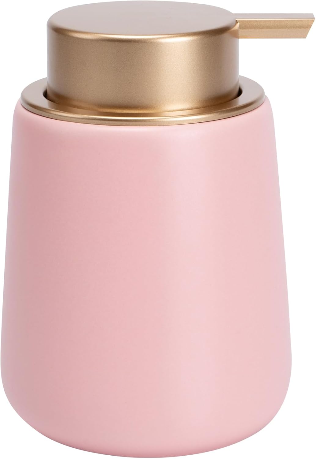 Soap Dispenser Ceramic with Easy-to-Press Pump Hand Lotion Liquid Dispenser for Shampoo Bathroom Kitchen 12 oz