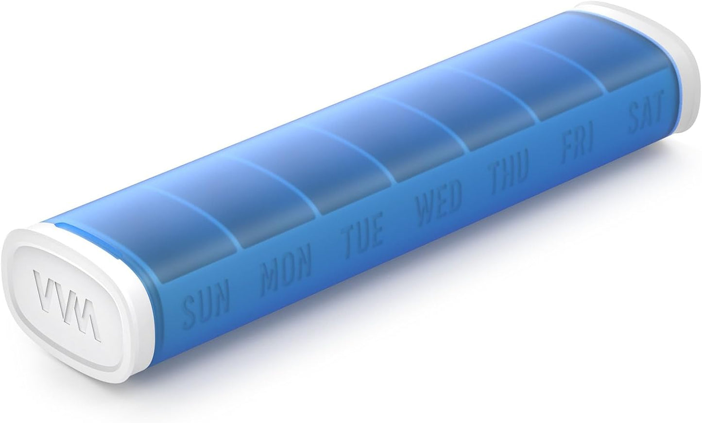 VVM Weekly Pill Organizer 7 Day, Daily Pill Box, Arthritis-Friendly Travel Pill Case, Cute Drawer-Slide Pill Holder for Vitamins, Supplements, Medicine Pill Organizer