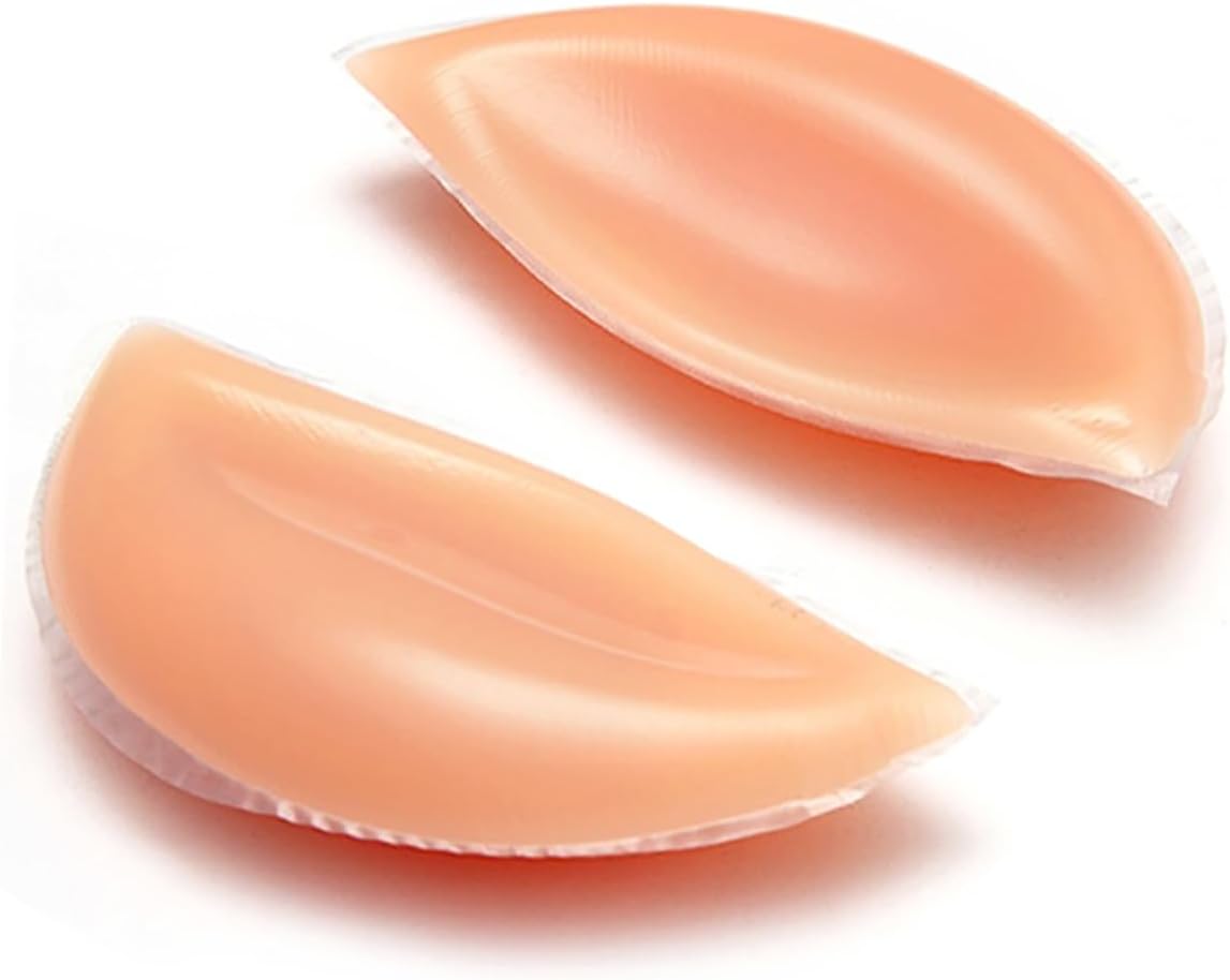 Women Soft Silicone Bra Inserts Breast Chest Enhancer Pads Push-up/Gathering for A/B/C Cup
