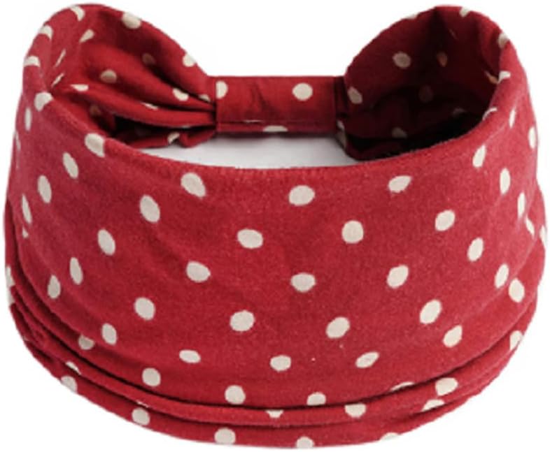 K-Elewon 3 Pack Women Wide Elastic Head Wrap Headband Sports yoga Hair Band