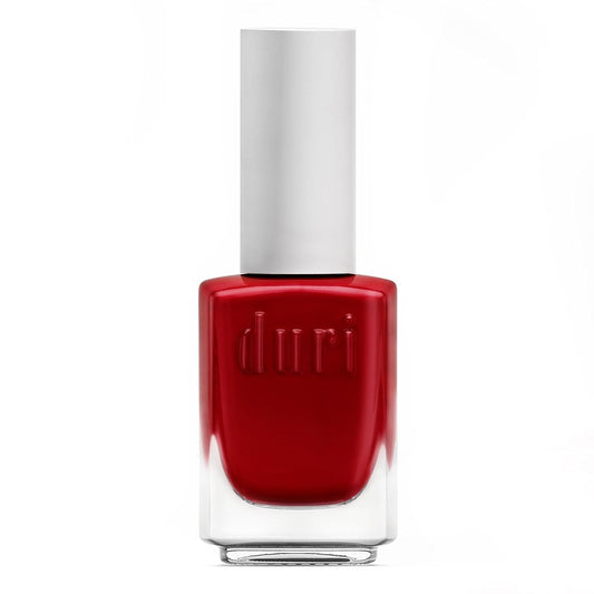 duri 10 True Red Nail Polish, Bright Perfect Red, Full Coverage, Glossy, Fast Drying, Lasting, Fats Drying, 0.45 Fl Oz