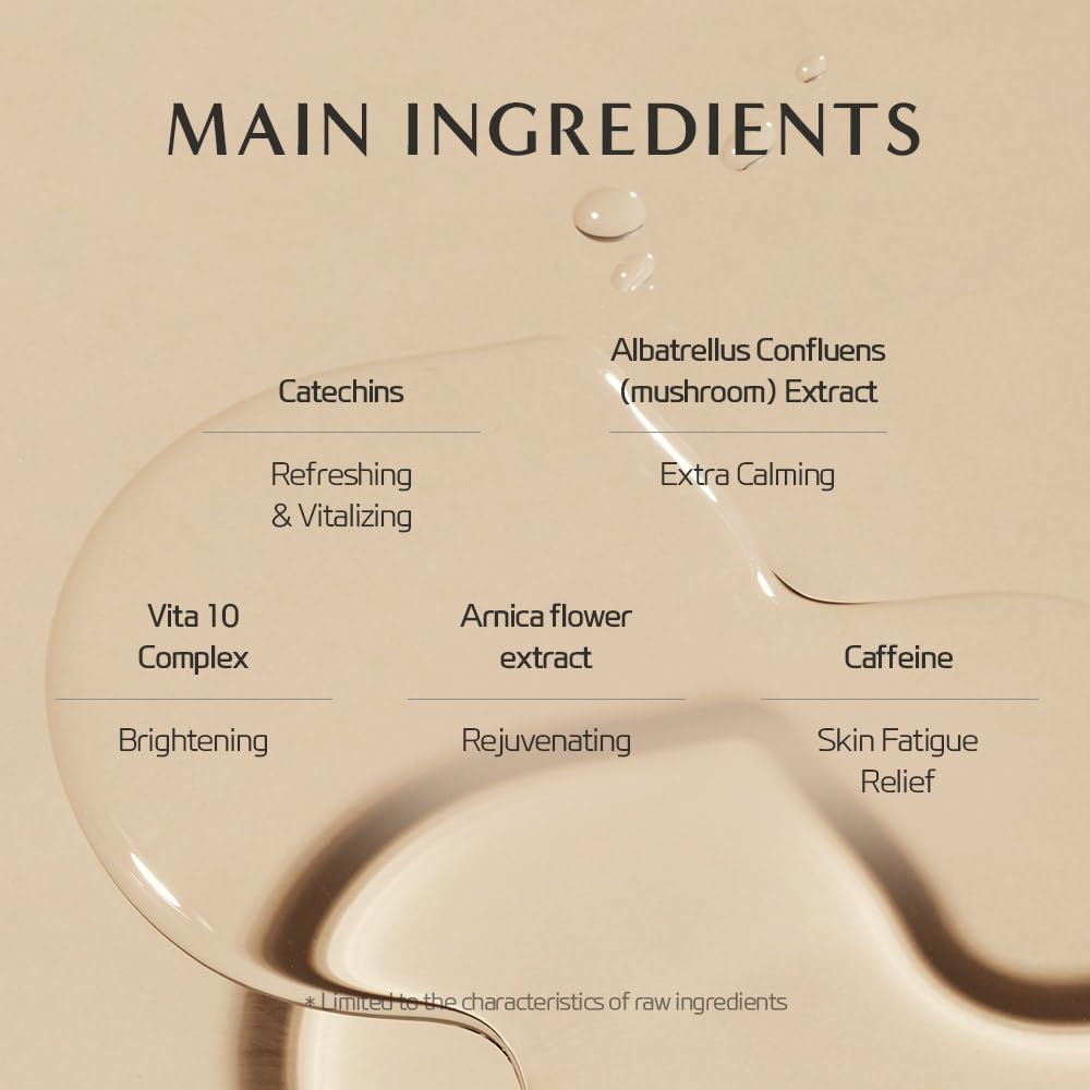 Chill Down Gel Eye Mask 60ea (30pairs) - Cooling Hydrogel Eye Patch with Catechins, Arnica Flower, Vitamins, Caffeine for Relieving Tired Eye Area, Brightening, Reducing Eye Bags, Puffy Eye