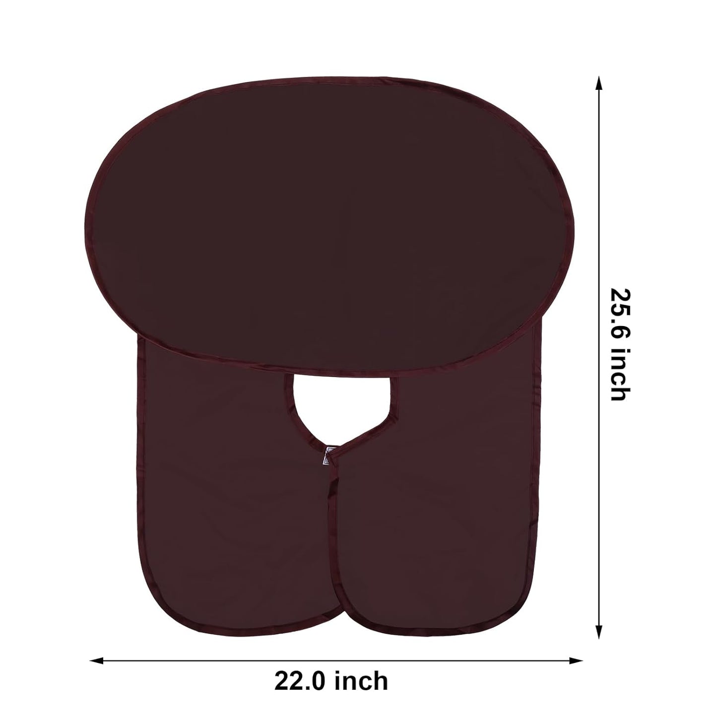 Beard Bib, Beard Apron Foldable Multi-Purpose Shaving Bib, Beard Bib Apron for Men for All Men'S Gifts(khaki)