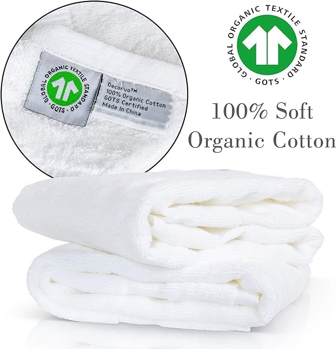 Teal Initial Hand Towel for Bathroom - Monogrammed Luxury Hotel Quality Decorative Embroidered Towel for Powder Room, Spa - GOTS Organic Certified - Pack of 2, Letter V