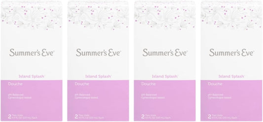 Summers Eve Douche Twin 4.5 Fl Oz Island Splash (Pack of 4)