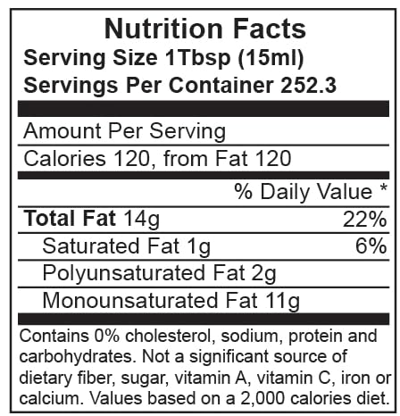 Baja Precious - High Oleic Sunflower Oil, 1 Gallon Jug - Expeller Pressed, Wonderful in the Kitchen, Amazing on Your Skin and a Million Other Uses, Bottled in the USA