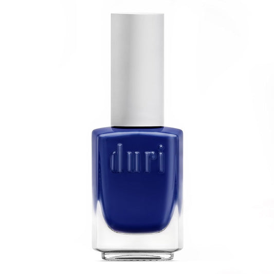 duri 690 Blue Cake Nail Polish, Navy Blue Color, Glossy Finish | Full Coverage | Lasting, 0.45 Fl Oz
