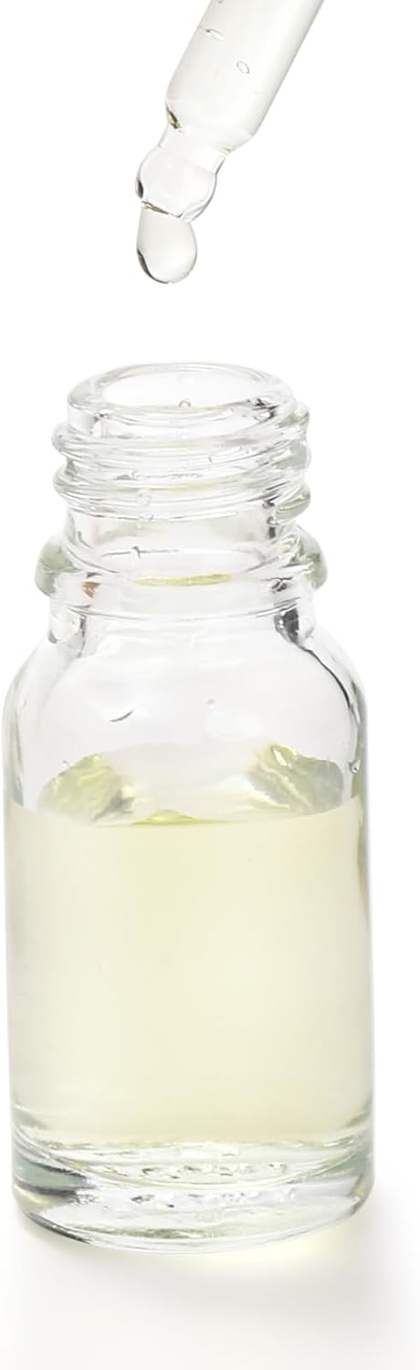 Kingrol 40 Pack 10ml Clear Glass Dropper Bottles, Tincture Bottles, Empty Bottles with dropper for Essential Oils, Perfumes, Aromatherapy, Chemistry Lab Chemicals