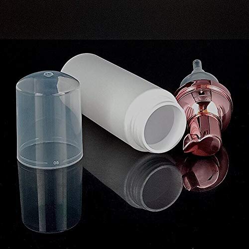 10 Pcs Rose Gold Foaming Pump Bottles Plastic Mini Foam Sispensing Refill Bottle Soap Dispenser for Cleaning, Travel, Cosmetics Packaging 60ml
