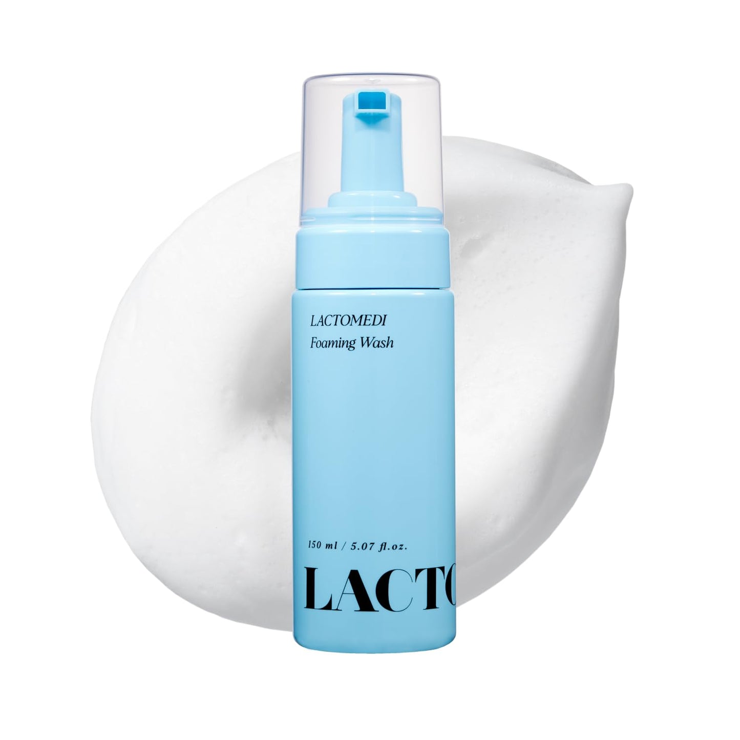 LACTOMEDI Feminine Foaming Wash | Gentle Foam Cleanser for Intimate Hygiene | pH-Balanced Formula for Sensitive Skin | Yeast infection treatment | EWG Green Certification | 5.07 fl oz.