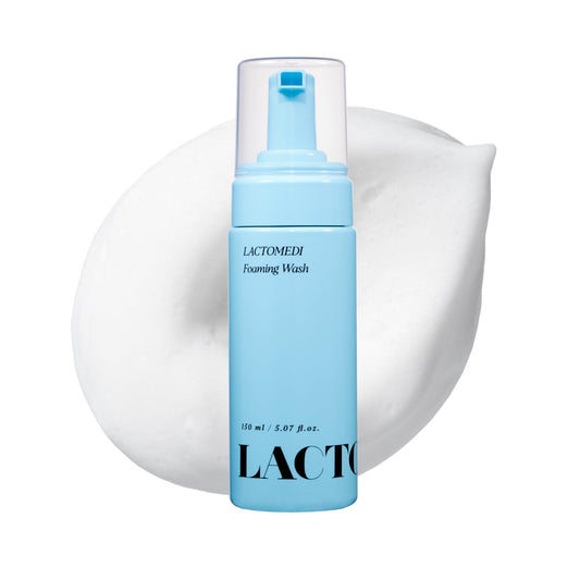 LACTOMEDI Feminine Foaming Wash | Gentle Foam Cleanser for Intimate Hygiene | pH-Balanced Formula for Sensitive Skin | Yeast infection treatment | EWG Green Certification | 5.07 fl oz.