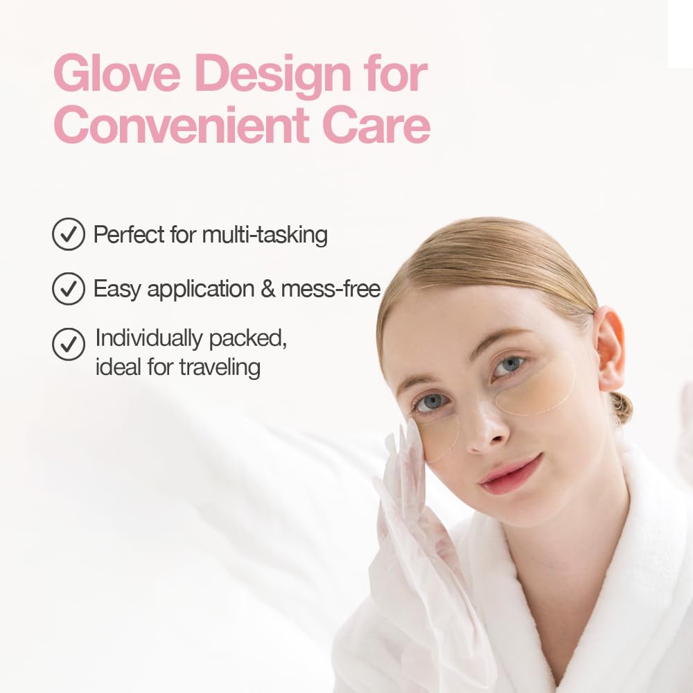 Naisture 15 Min Hand Glove Mask: A Moisturizing Treatment for Dry Hands & Cuticles (5 Ea)