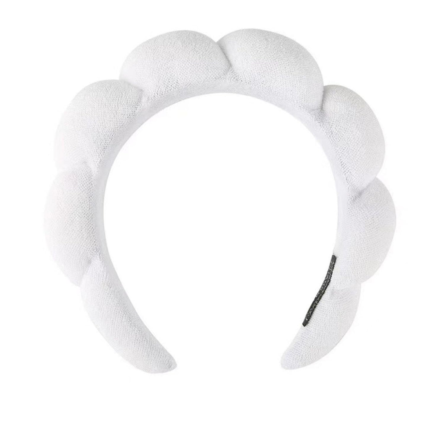 Spa Headbands for Washing Face Makeup Skin Care Headband Women Bubble Facial Beauty Headbands Puffy Shower Towel Band Hair Headband