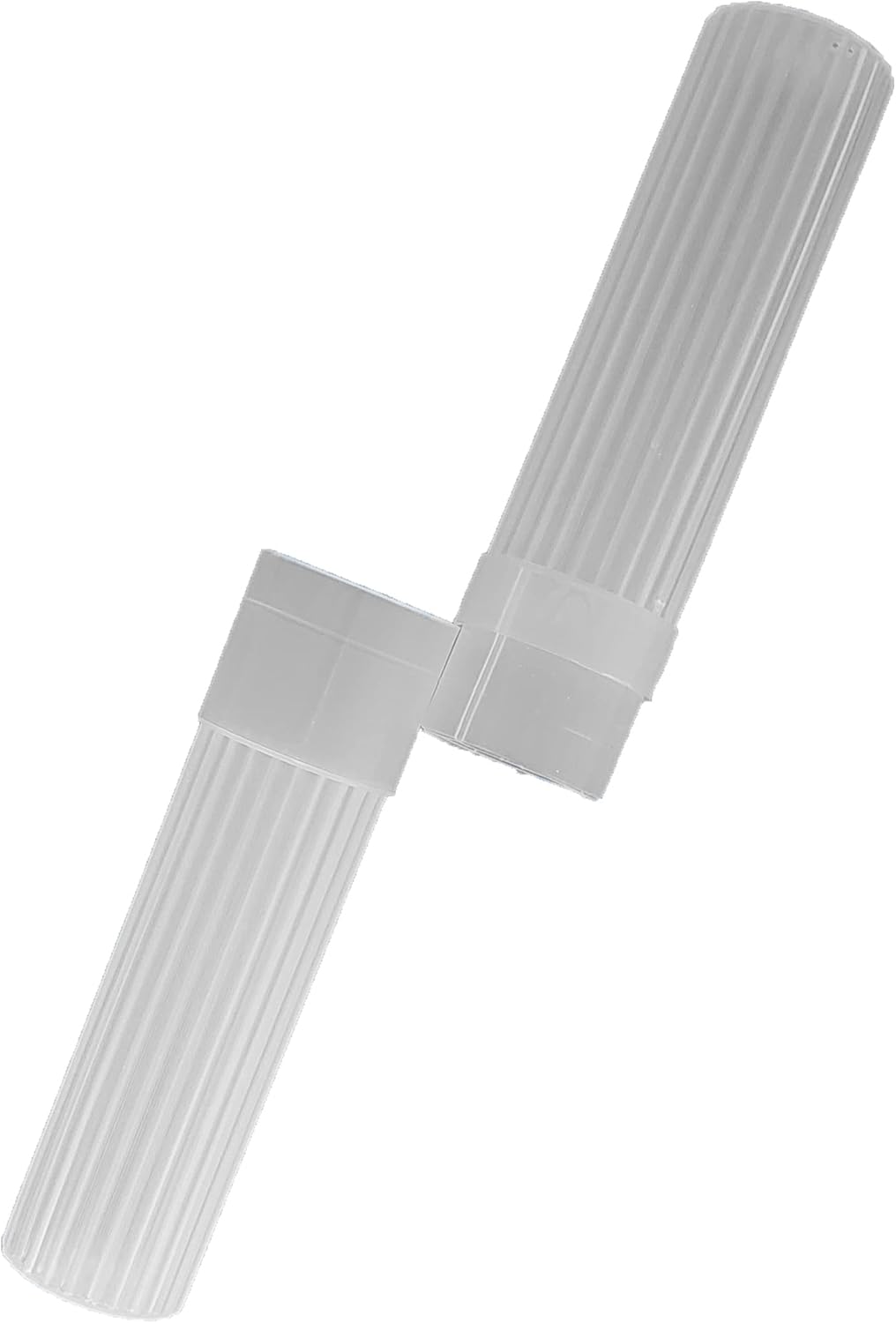 Toothbrush Holder (White) - Made in The USA. W/Ventilation Holes.